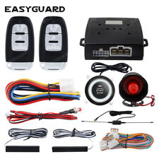Easyguard Pke Car Alarm System Keyless Entry Remote Auto Start Push Button Stop