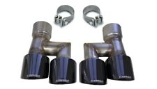 Corsa Twin 4 Pro-srs Black Exhaust Tips For Corsa Exhaust Fits 18-23 Mustang Gt