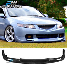 Fits 04-05 Acura Tsx Mugen Style Front Bumper Lip Spoiler Pu