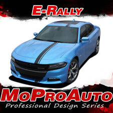 E-rally Euro Racing Stripes Decals Vinyl Graphics 2015-2023 For Dodge Charger