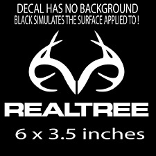 Realtree Hunting Outdoors Vinyl Decal Sticker Size In Picture 