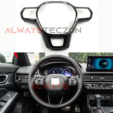 Gloss Black Steering Wheel Cover Trim Accessories For Acura Integra 2023 2024