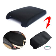 Fits 2012-2017 Toyota Camry Leather Center Console Lid Armrest Cover Skin Black