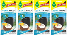 Little Trees Vent Wrap Air Freshener Caribbean Colada 4-packs 4 Count