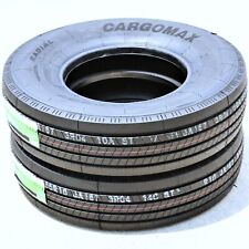 2 Tires Cargo Max Rt809 All Steel St 22575r15 Load G 14 Ply Trailer