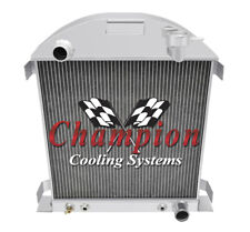 Wr Champion 4 Row Radiator Chevy Configuration For 1928 1929 Ford Model A