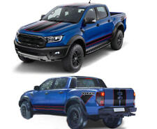 Racing Stripes Side Door Trunk Stickers For Ford Ranger 2012-2022 Hood Roof Rear