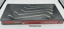 Snap On Tools Usa Metric 60 Degree Deep Offset Wrench Set Part Xom605 New