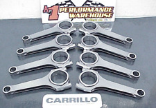 8 Carrillo 6.320 Tapered H Beam Connecting Rods Force Feed Oiling Nascar