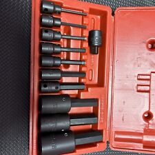 Proto Professional Tools 4968pb Hex Allen Socket Set Sae Standard 18-58 Usa