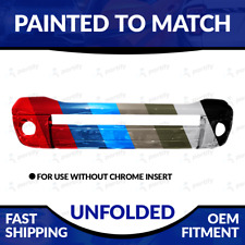 New Painted To Match Unfolded Front Bumper For 2006 2007 2008 2009 Dodge Ram