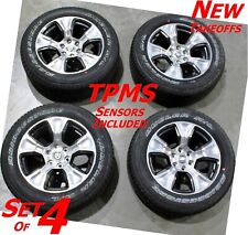 New Take Off Ram 1500 Truck Limited 20 Rims Set Of 4 Wheels Tires Oe Takeoffs