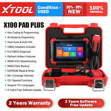 Xtool Used X100 Pad Plus Car Diagnostic Scan Key Programmer Tool Eeprom Adapter