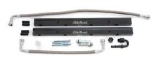 Edelbrock Gen Iii Fuel Injector Rail Kit -6 An Black Anodized For Chrysler Hemi