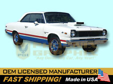 1969 Amc American Motors Hurst Sc Rambler B Scheme Decals Stripes Kit