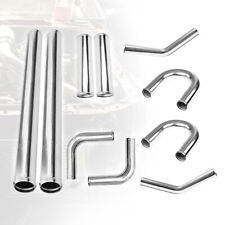 4 Od Aluminum Intercooler Piping Kit Universal Diy Pipe Elbow Tube Kits10pcs