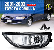 Left Driver Side Fog Light For 2001-2002 Toyota Corolla Front Driving Lamp Clear