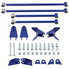 Triangulated 4 Link Suspension Kit 18-28 Bars For Chevy S10 1994-2004