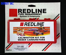 Redline Weber 40 44 45 Dcoe Idf Dual Carburator Jet Pack Kit New 737-240
