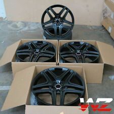 22 Satin Black Wheels For Mercedes G500 G550 G600 G55 G63 22x10 Rims Set 4
