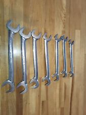 Snap On 4way Angle Wrench Set Sae In Good Shape7pc Set. Vintage Snap On Logo