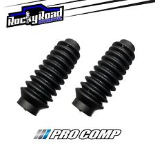 Pro Comp Black Universal Small Shock Absorber Dust Boot Boots 1.75 X 7 Pair