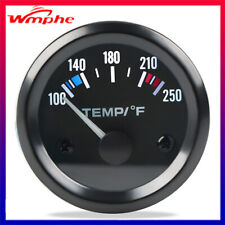 250 Water Coolant Temperature Gauge Kit Includes Electronic Sensor For Trucks