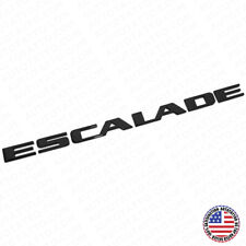 For 15-22 Cadillac Escalade Gloss Black Rear Liftgate Nameplate Emblem Badge