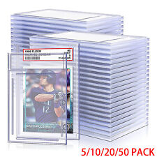 Empty Graded Card Holder Psa Style Slab For Trading Sports Cards Protector Case