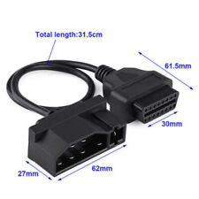 7pin Obd1 To 16pin Obd2 For Ford Scanner Check Diagnostic Tool Fault Code Reader