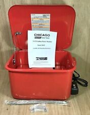 Chicago 3.5 Gallon Parts Washer Steel Case 110v Electric Pump