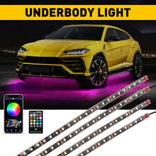 New Rgb 210-led Strip Under Car Tube Underglow Underbody System Neon Light Kit