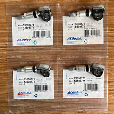 4x Acdelco Oem 13598771 For Buick Cadillac Chevrolet Tpms Tire Pressure Sensor