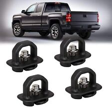4pc Tie Down Anchor Truck Bed Side Wall Anchors For Pickup Gmc Chevy Truck Cargo