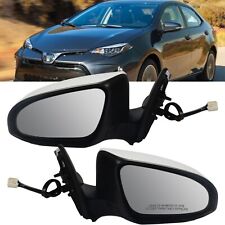 Car Side Mirror For Toyota Corolla 2014-2018 Pair Driver Passenger Side Mirrors