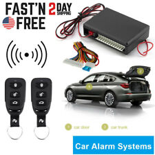Universal Car Remote Central Kit Door Lock Vehicle Keyless Entry System 2 Remote