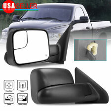Tow Mirrors For 02-08 Dodge Ram 1500 03-09 2500 3500 Pair Power Heated Flip-up
