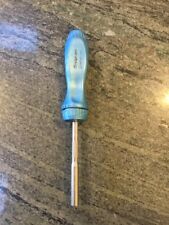 New Snap On Pearl Blue Ratcheting Screwdriver Ssdmr4bpb Rare