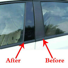 6pc For Vw Passat Sedan 2011-2019 Black Pillar Posts Door Window Cover Trim Set