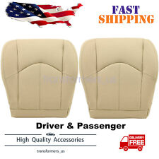 1999-2003 For Lexus Rx300 Driver Passenger Bottom Leather Seat Cover Tan