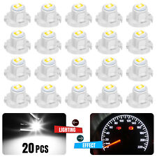20x White T4 T4.2 Neo Wedge Dash Ac Climate Control Hvac Switch Led Light Bulbs
