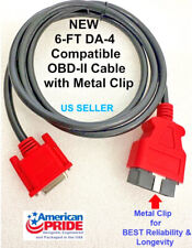 Obdii Obd2 Cable Compatible With Da-4 For Snap On Scanner Ethos Edge Eesc332 6ft