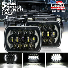 5x7 7x6 Inch Brightest Rectangle Led Headlight Drl For Toyota Pickup Truck 1pc
