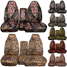 Fits 91-97 Ford Ranger Camo 60-40 Car Seat Covers  With Console Cover Includ