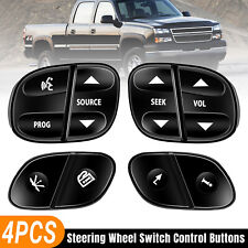 Steering Wheel Radio Volume Control Switch Button Set For Chevrolet Gmc Sierra