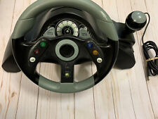 Microsoft Xbox 360 Mad Catz Mc2 Racing Steering Wheel Only Fast Shipping 
