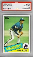 1985 Topps 373 - Mike Moore - Psa 10 Mariners