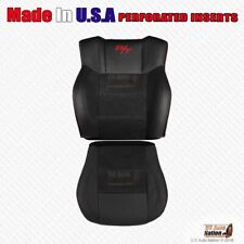 2008 Fits Dodge Charger Rt Sedan Driver Bottom Top Leather Seat Cover Black