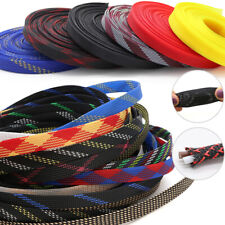 33 Colors Expandable Sleeve Wire Sheathing Harness Braided Cable Sleeving Loom