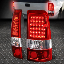 Full Ledfor 99-03 Chevy Silverado Gmc Sierra Tail Light Rear Brake Lamp Red